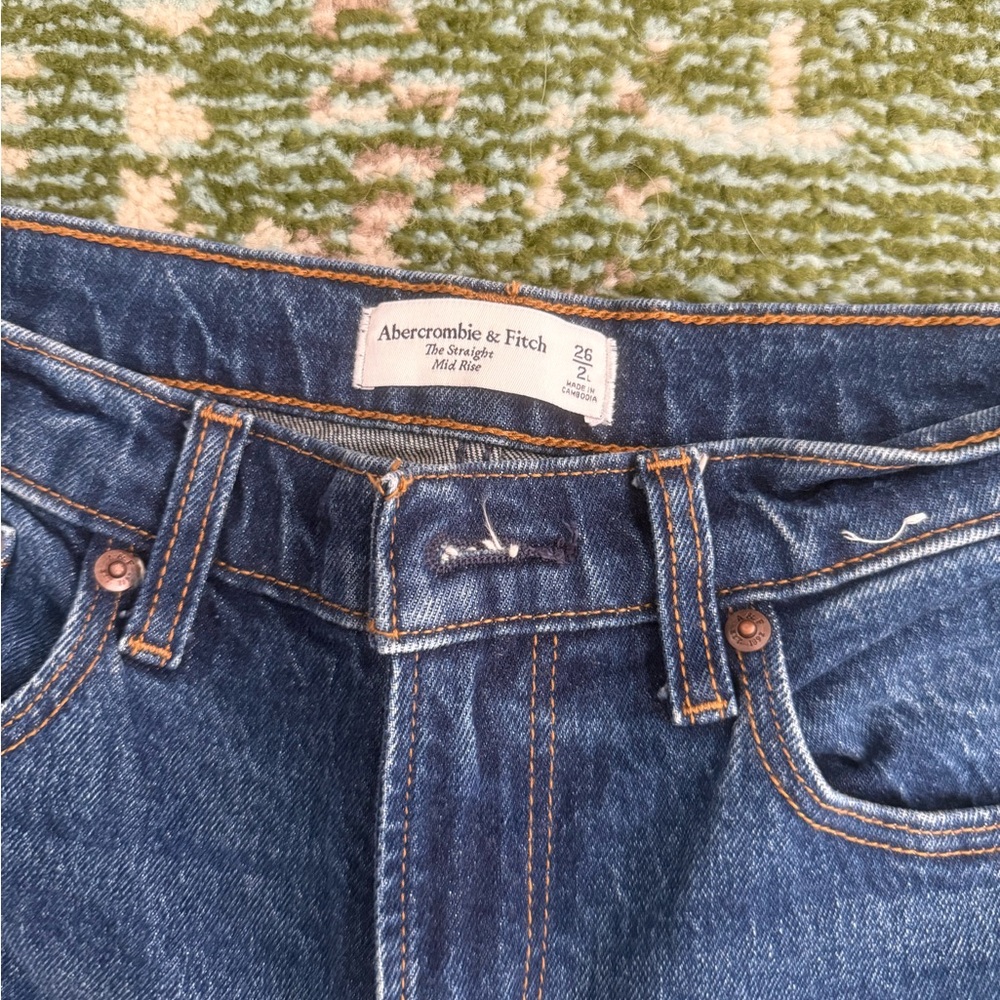 Abercrombie & Fitch Classic Blue Jeans